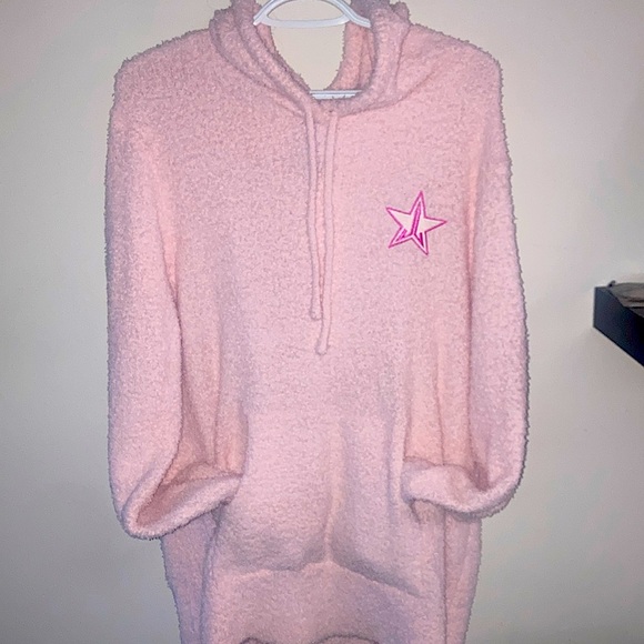 Jeffree Star Pink Sherpa hoodie - Picture 1 of 2